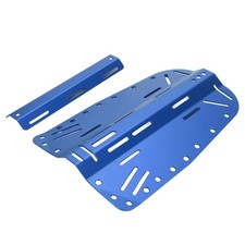 Blue Diving Backplate Aluminum