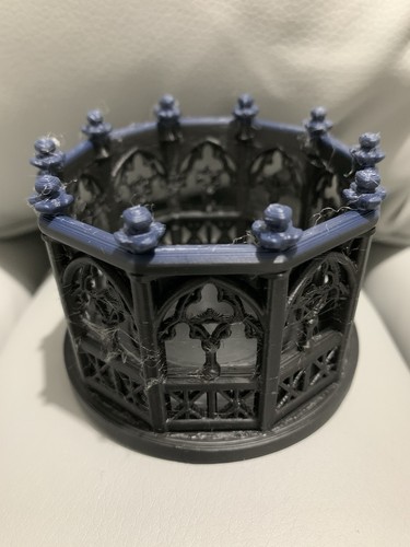 Gothic tea light holder - tea,