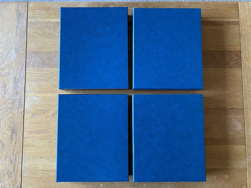 Coin album slipcases - ,