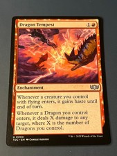 1x  DRAGON TEMPEST - COmmander - MTG - Magic the Gathering