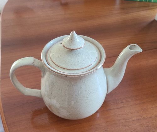 Denby daybreak teapot unused - teapot,