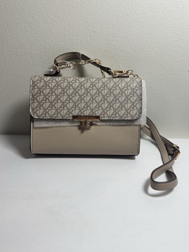 Anne klein women taupe printed - anne,