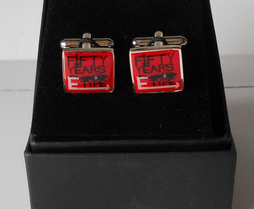 Jaguar type cufflinks - e,