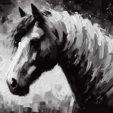 ORIGINAL EQUINE PAINTING -