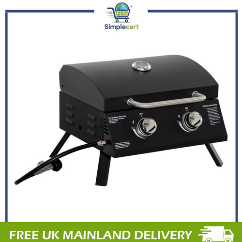 Portable tabletop gas bbq - portable,