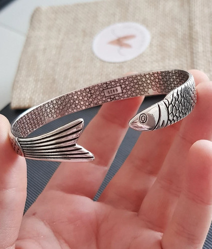 Elegant cuff bracelet - , 925