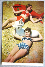 1960s  Postcard Bikini Pin Up
