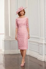 Condici lace dress soft pink - lace,