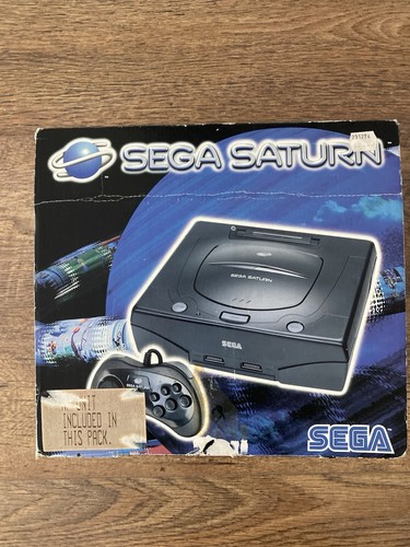 Sega saturn console boxed - console, mk