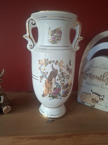 Hand made vase - k, gold