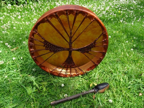 Buffalo hide round - 16",