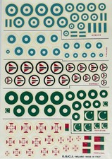 ESCI Decals : 1:72 scale