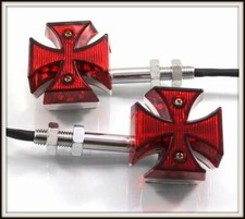 X1 Pair of Blinking LED cross