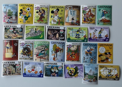 Walt disney stamps collection - walt,