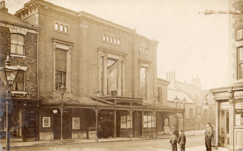 Stockton theatre fire - theatre,