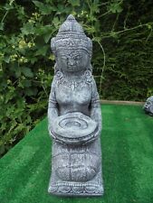 Geisha girl  concrete garden