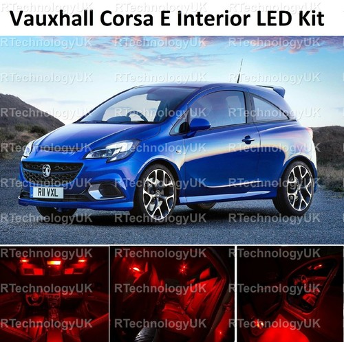 Red premium vauxhall - corsa, e