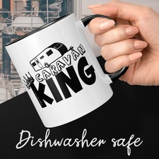 Black "Caravan King" 11oz Tea