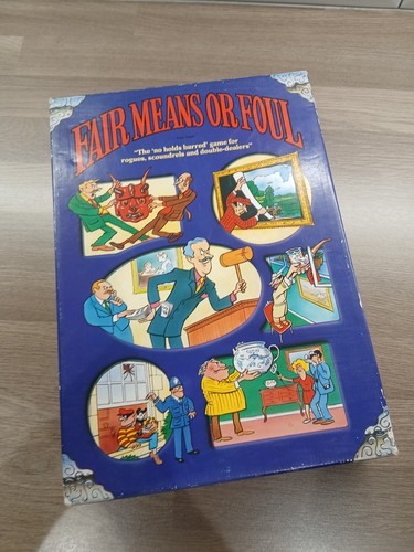 Fair means foul board game - fair,