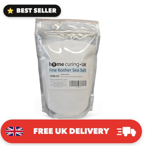 Fine kosher sea salt 100 - fine, salt,