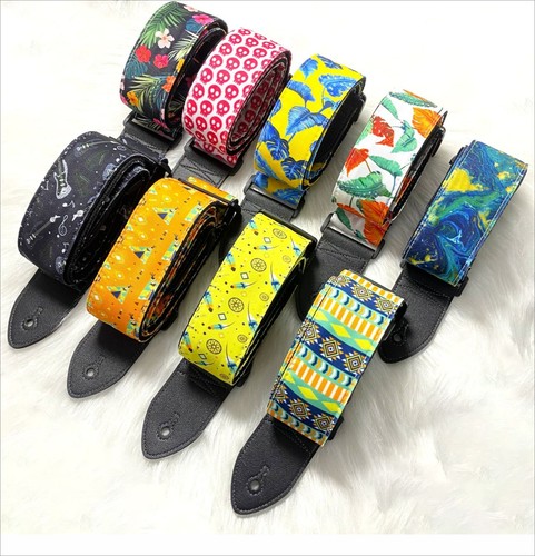 Guitar strap adjustable - ,