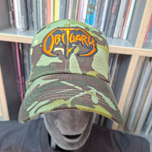 Obituary logo - -, (orange)