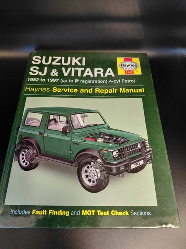 Suzuki vitara workshop - suzuki, sj