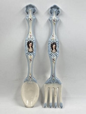 Vintage 16” Ceramic Spoon