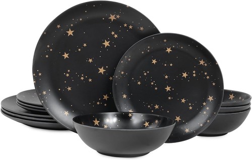 Black melamine dinnerware - melamine, sets