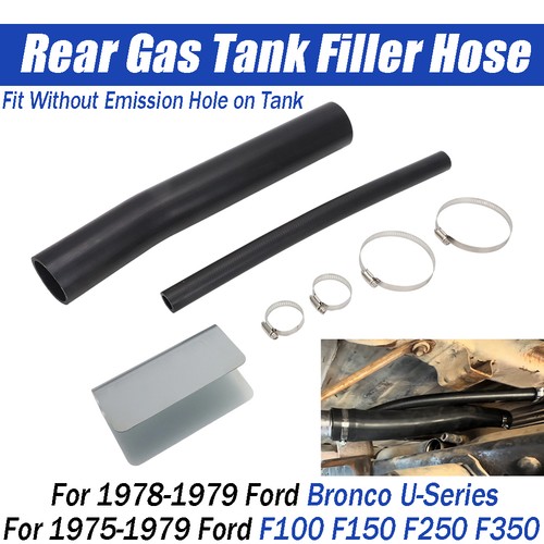 Rear gas tank filler - hose, kit