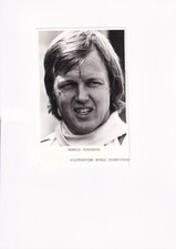 RONNIE PETERSON SILVERSTONE  ORIGINAL PHOTO FORMULA 1 GRAND PRIX DRIVER 1976