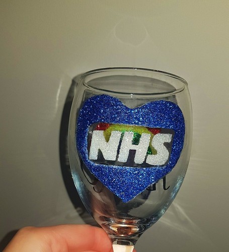 Personalised nhs wine gin - personalised,