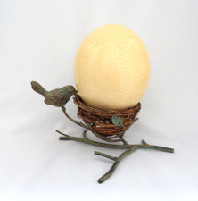 Iron Bird w/ Twig Nest Holding