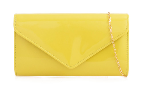 Women clutch bag - women's, patent