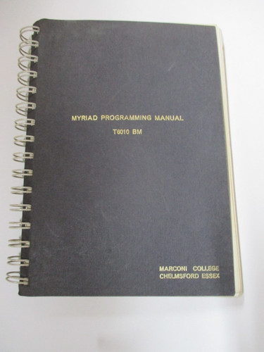 Myriad user code programming - user,