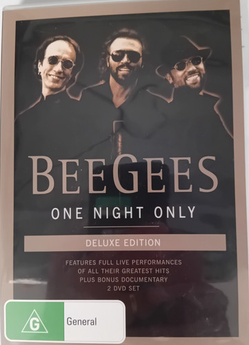 Bee gees one night only - bee,