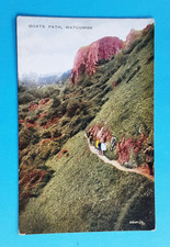 DEVON, WATCOMBE, TORQUAY, GOAT'S PATH, COUNTRYSIDE, WALKING, 1920s, UNPOSTED