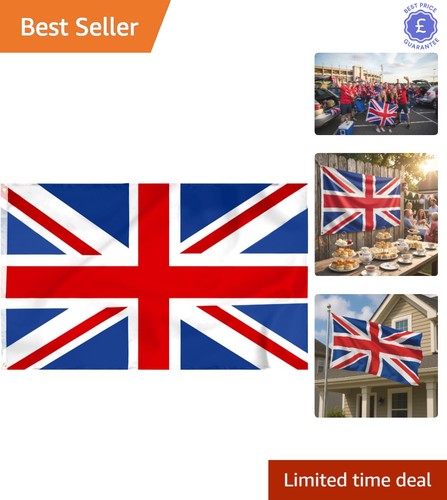 British flag 5ft 3ft - 5ft,