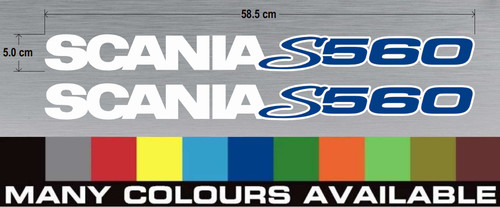 Scania s560 window decals - window, /