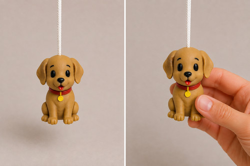 Cute dog novelty light - novelty, pull