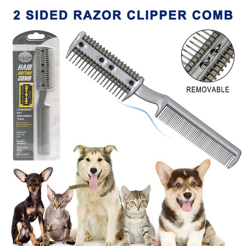 Pet hair trimmer - pet, comb