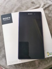 Sony Xperia Z1 In Purple. Does Not Power Up. New Battery Needed.