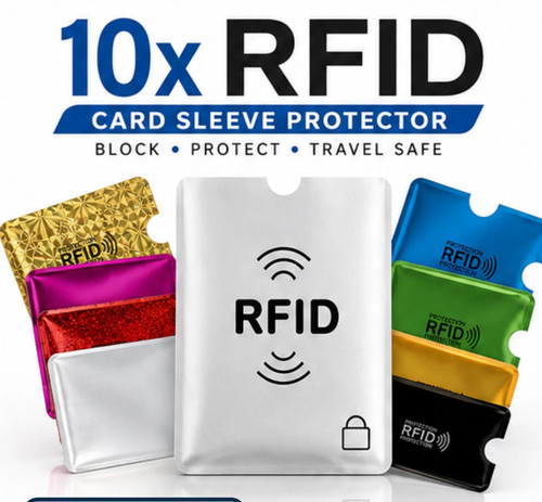 10x rfid card - rfid, wallet