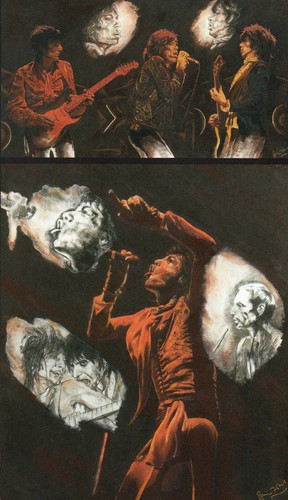 Rolling stones through the - stones,