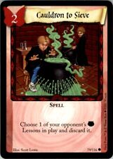 Wizards Harry Potter Trading Card Game (2001) Cauldron to sieve Spell No. 79