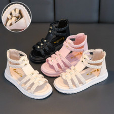 Girls Roman Sandals Rivet