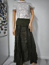 Women's Skirt Evalinka Colour Military Green Size T 3