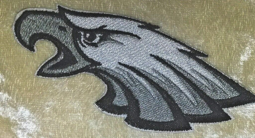 Philadelphia eagles iron - 4",