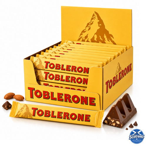 Toblerone milk chocolate bars - chocolate,