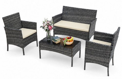 Garden rattan furniture - garden, 4